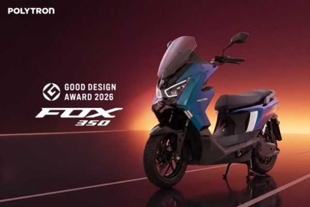 Sejarah Perdana POLYTRON FOX 350, Raih Good Design Award 2026 di Jepang
